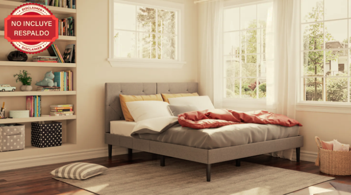 Cama Europea Tapizada