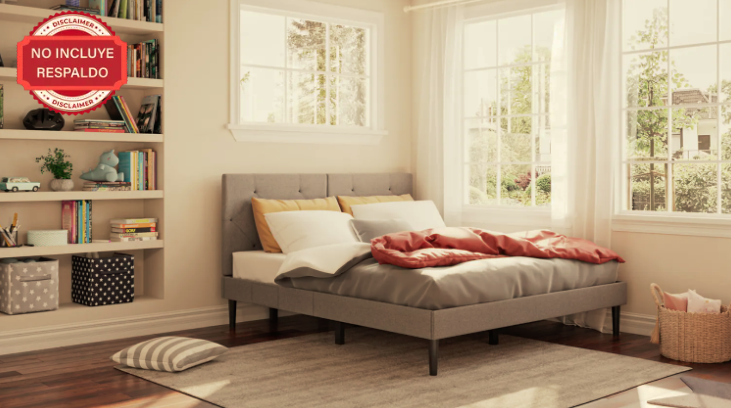 Cama Europea Tapizada